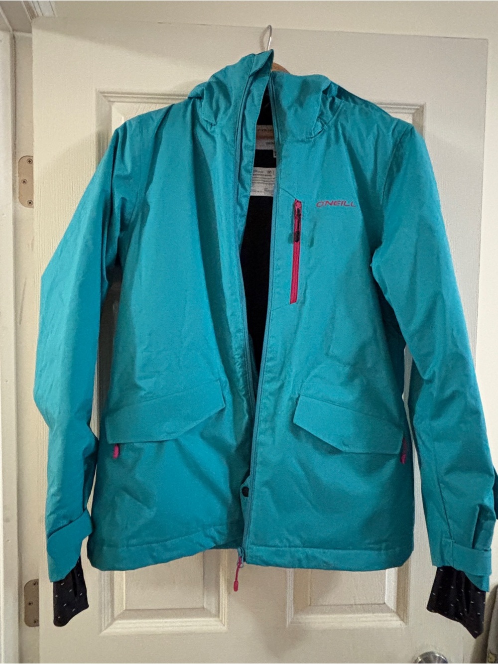 O'Neill Women's 10K Snowboard/Ski Jacket - Teal - Size Medium